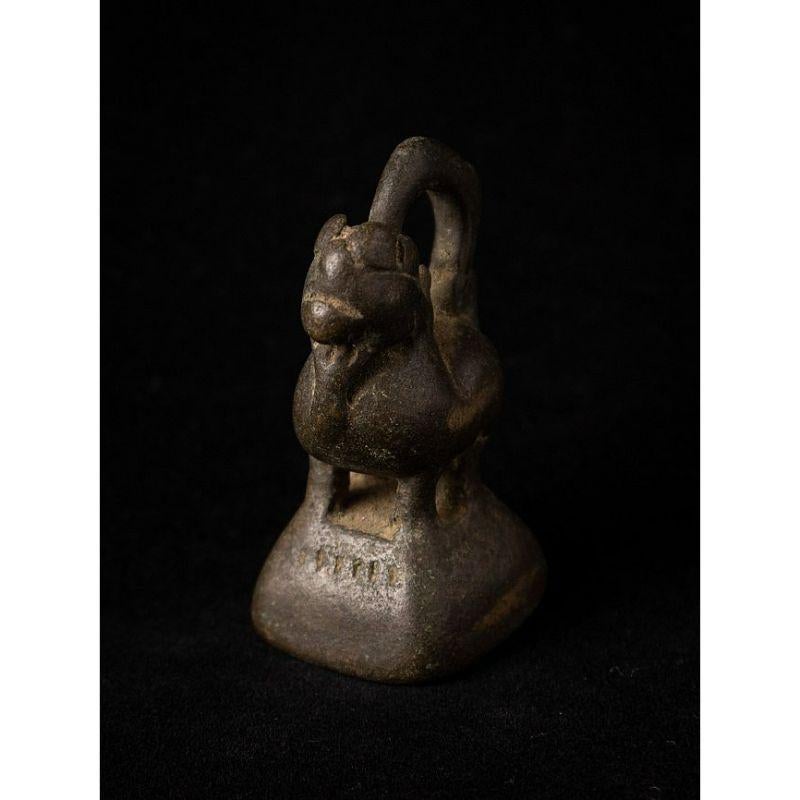 Antique Bronze Opium Weight from Burma For Sale 2