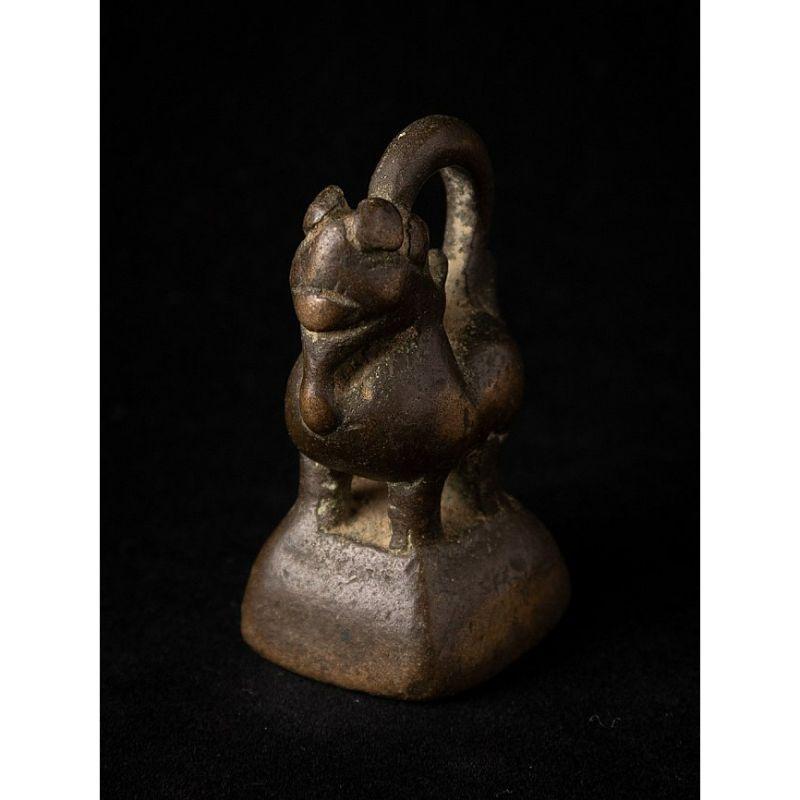 Antique bronze Opium Weight from Burma 1