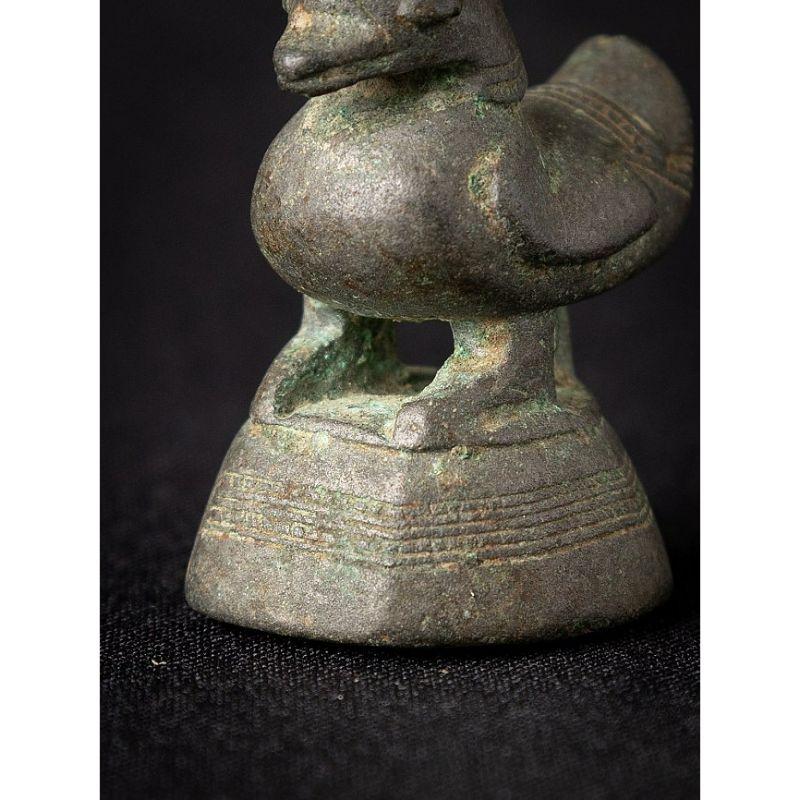 Antique Bronze Opium Weight from Burma For Sale 2