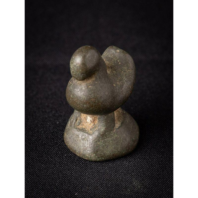 Antique Bronze Opium Weight from Burma 2