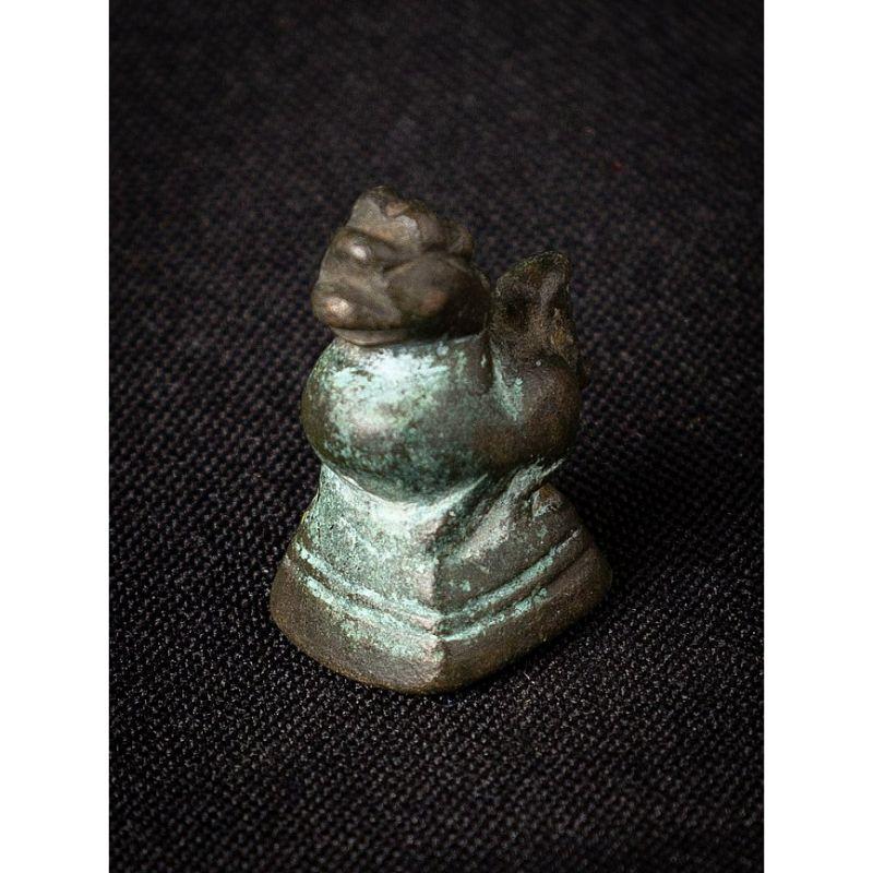 Antique Bronze Opium Weight from Burma 2