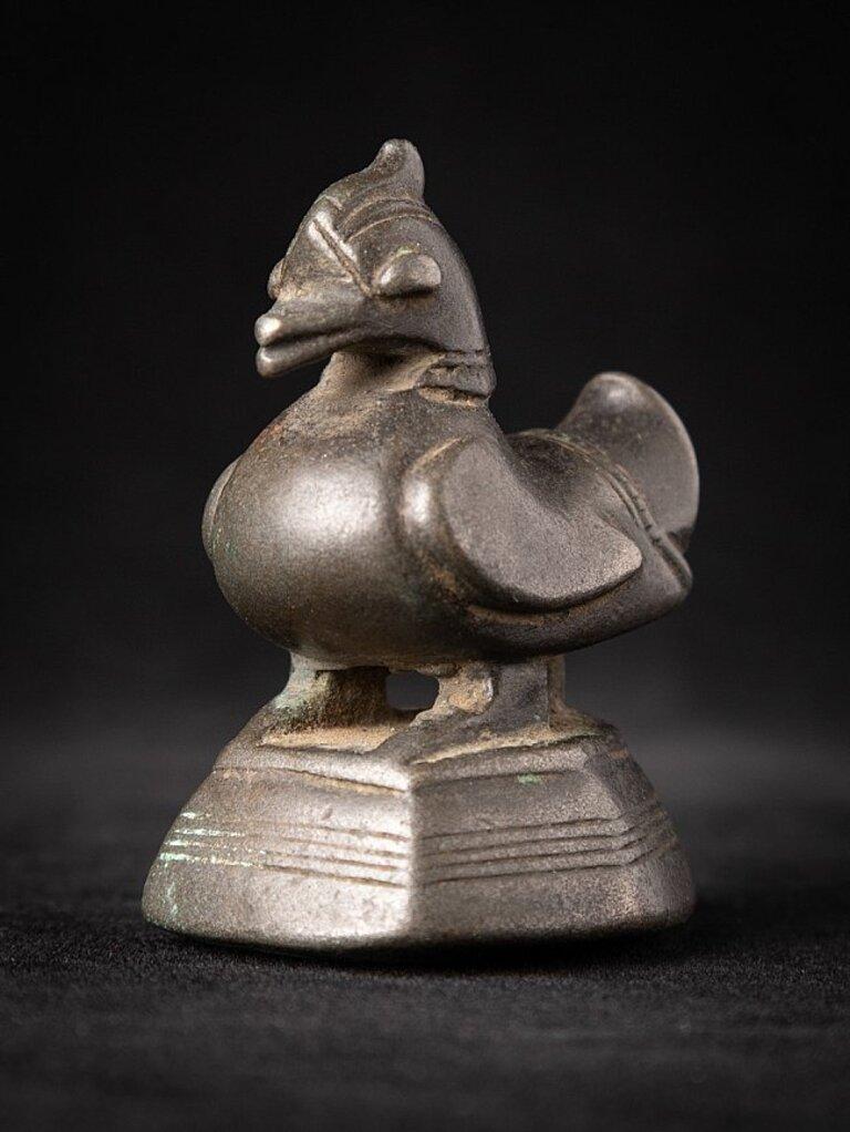 Antikes Opiumgewicht aus Bronze aus Birma 3