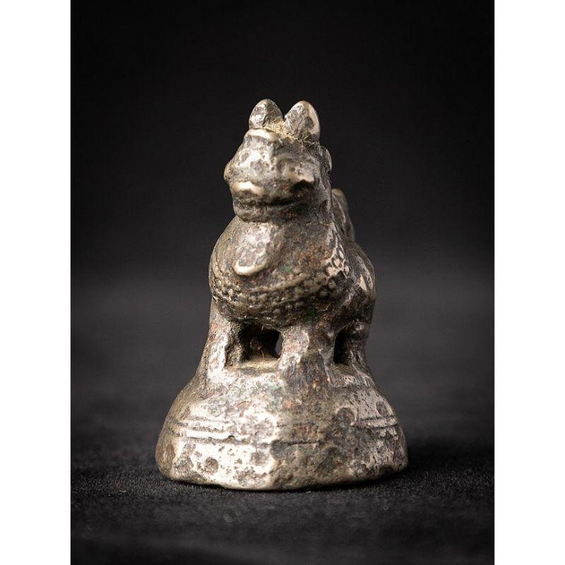 Antique Bronze Opium Weight from Burma For Sale 3