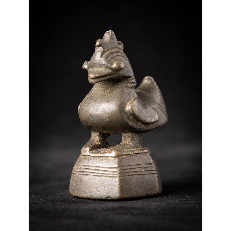 Antikes Opiumgewicht aus Bronze aus Birma im Angebot 3