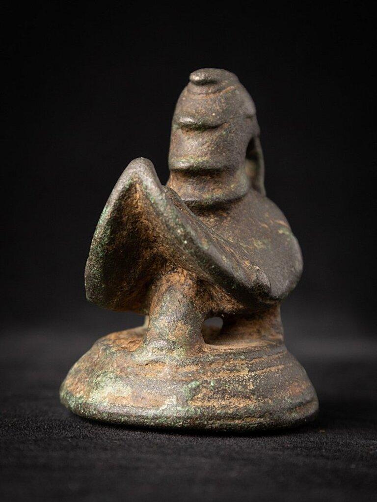 Antique Bronze Opium Weight from Burma For Sale 3