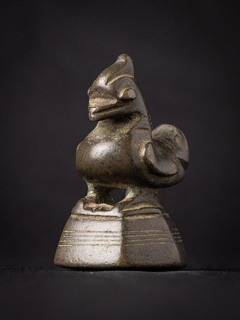 Antique bronze Opium weight from Burma For Sale 2