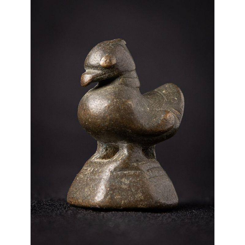 Antique bronze Opium Weight from Burma 2