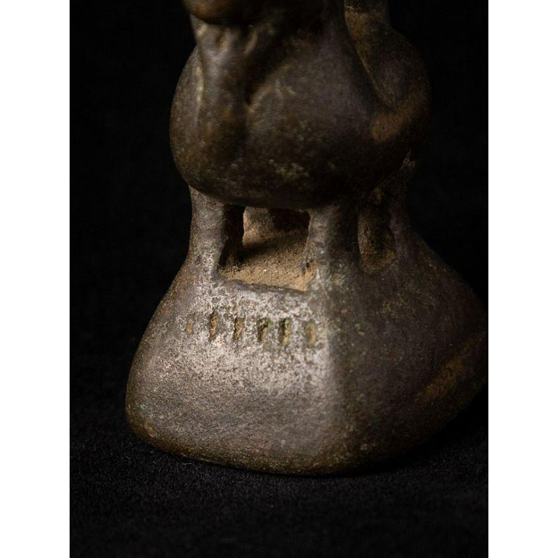 Antique Bronze Opium Weight from Burma For Sale 3