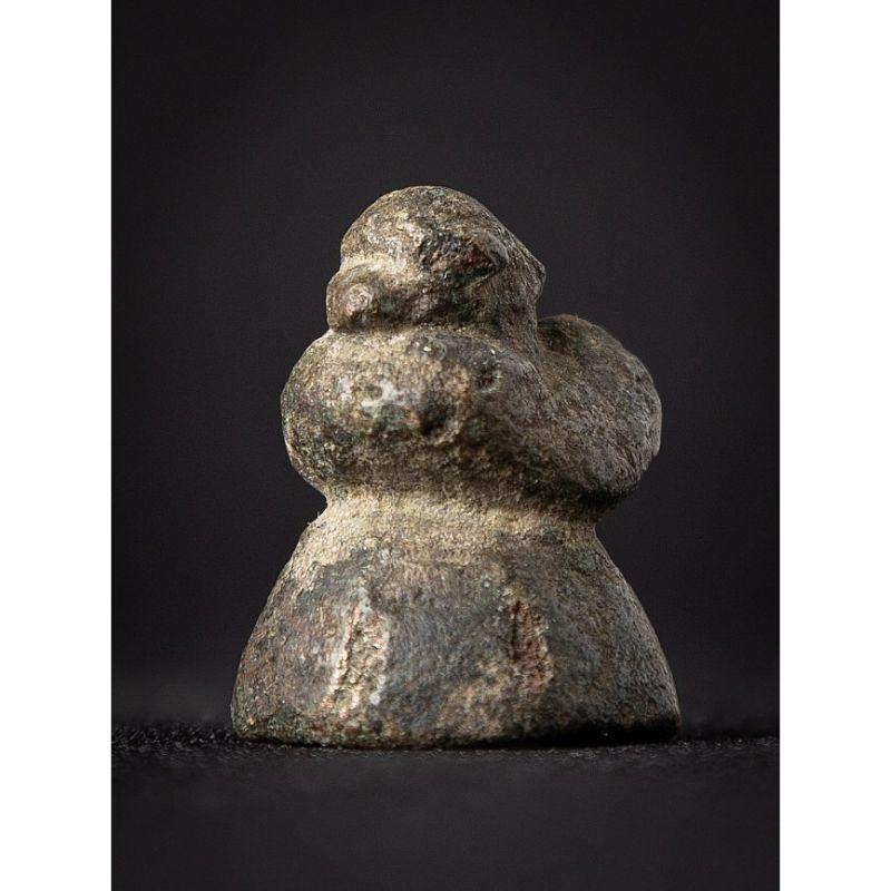 Poids en bronze ancien d'opium de Birmanie en vente 3