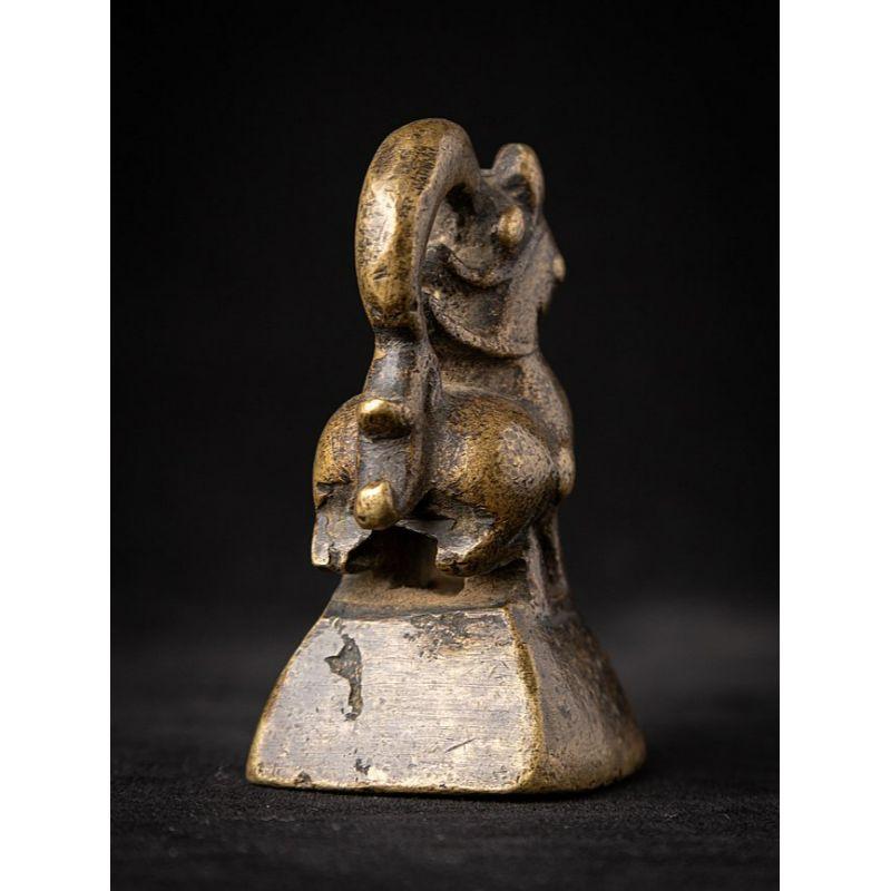 Antique Bronze Opium Weight from Burma 4