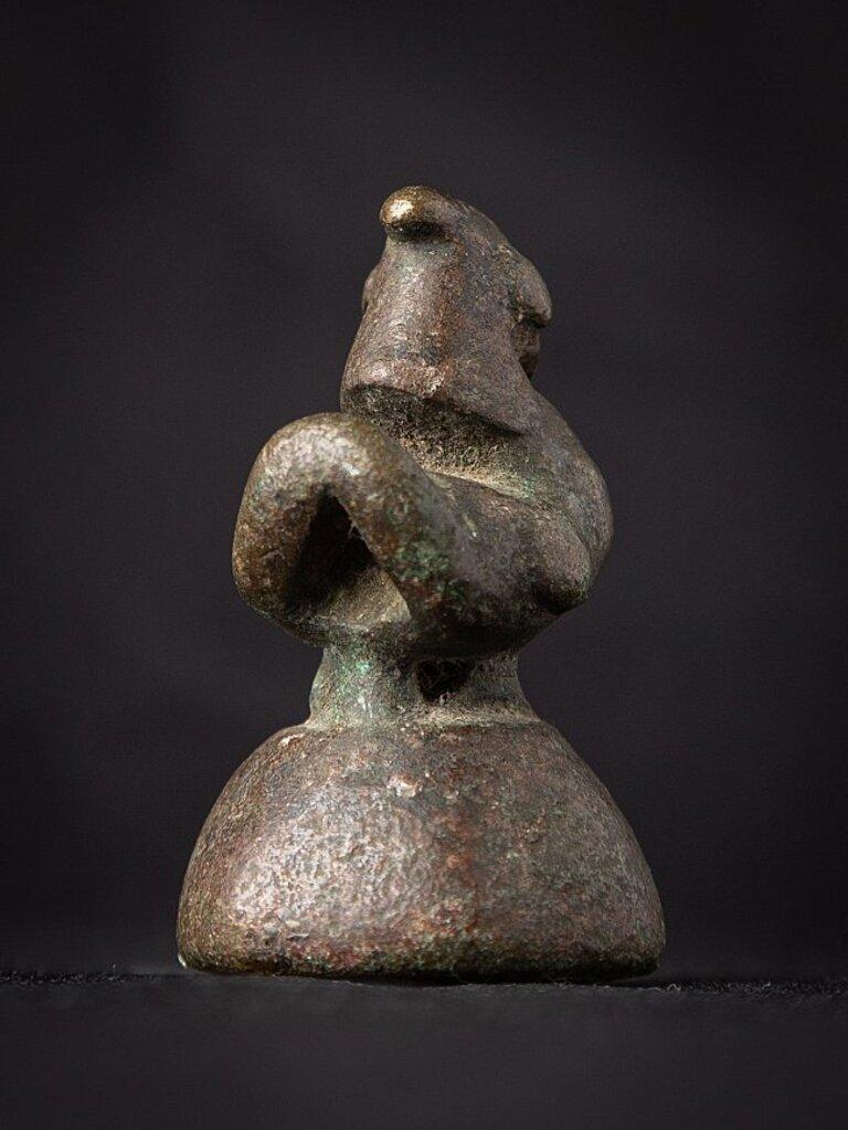 Antique Bronze Opium Weight from Burma For Sale 4