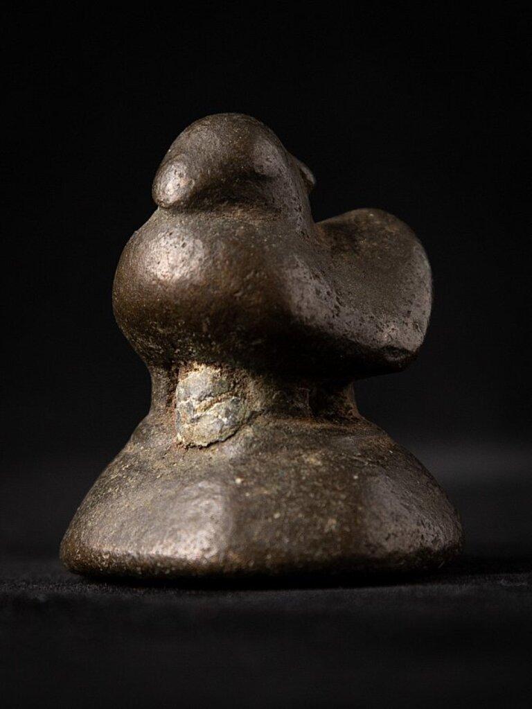 Antique bronze Opium Weight from Burma 3