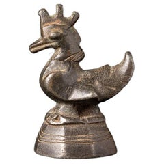 Antique Bronze Opium Weight from Burma