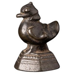 Antique Bronze Opium Weight from Burma