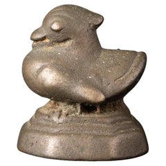 Antique Bronze Opium Weight from Burma