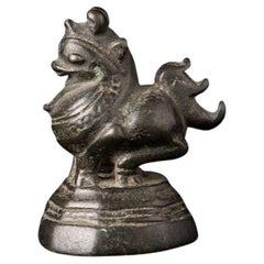 Antique Bronze Opium Weight from Burma