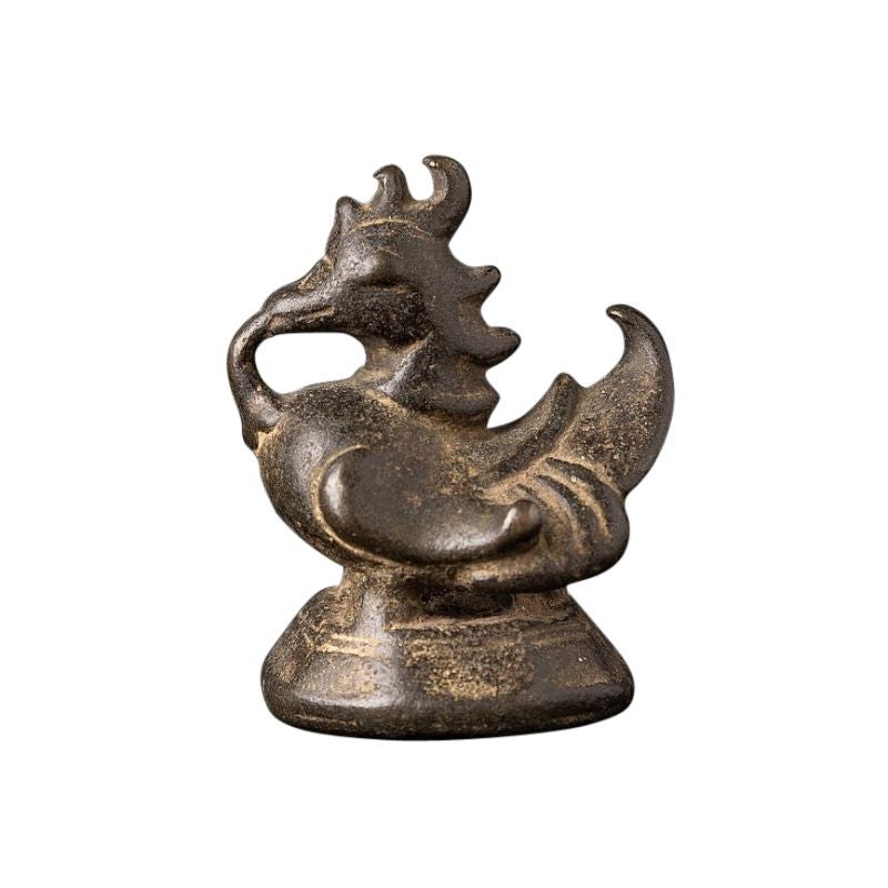 Antique Bronze Opium Weight from Burma For Sale