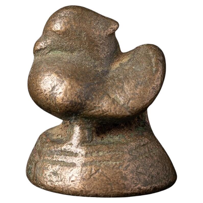 Antique Bronze Opium Weight from Burma For Sale