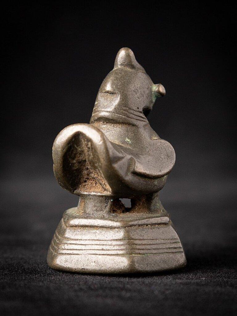 Antique bronze Opium weight from Burma  Original Buddhas For Sale 4