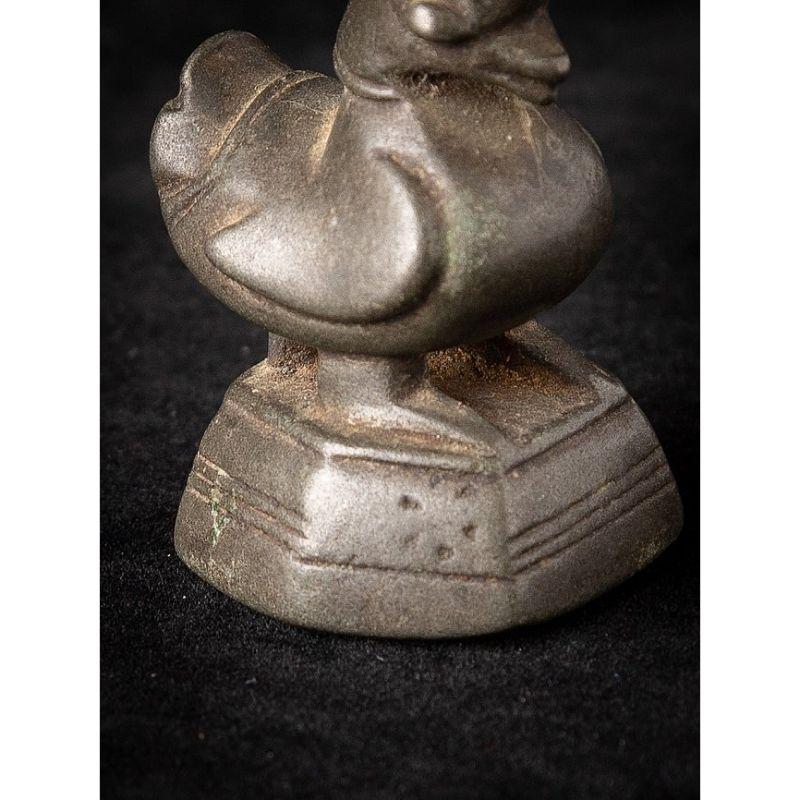 Antique Bronze Opium Weight from Burma Original Buddhas For Sale 5