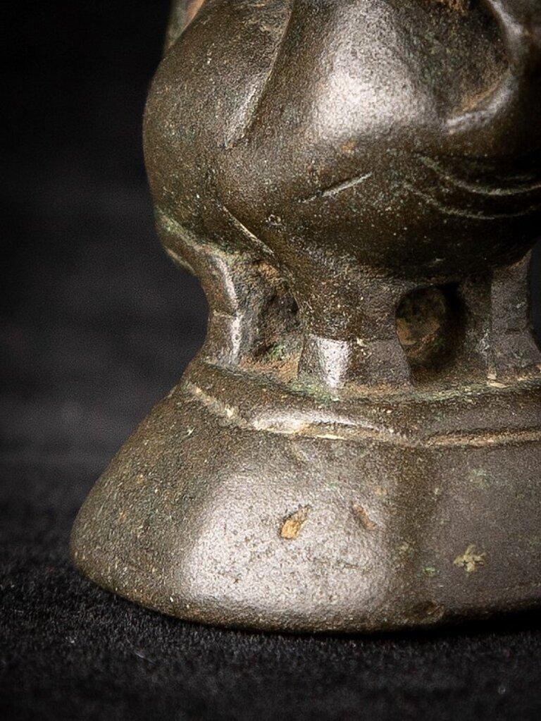 19th Century Antique bronze Opium Weight from Burma  Original Buddhas For Sale