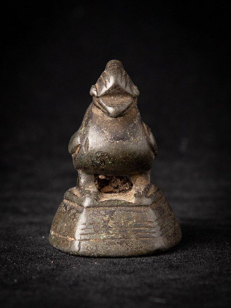 19th Century Antique Bronze Opium Weight from Burma  Original Buddhas For Sale