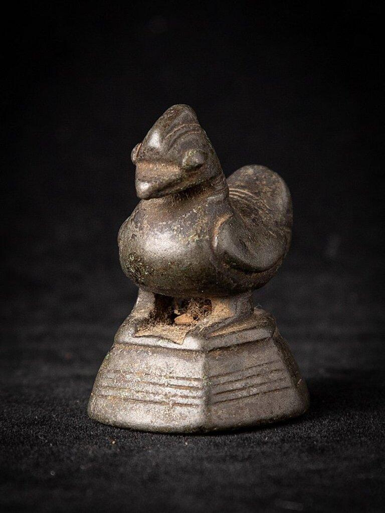 Antique Bronze Opium Weight from Burma  Original Buddhas For Sale 1