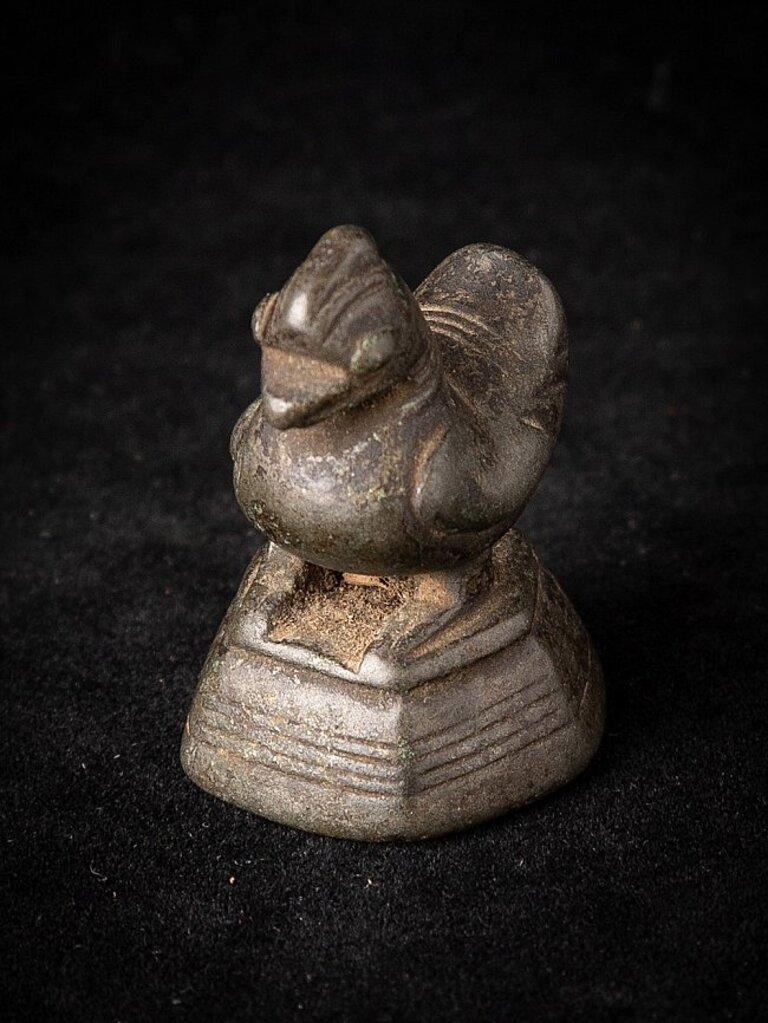 Antique Bronze Opium Weight from Burma  Original Buddhas For Sale 2