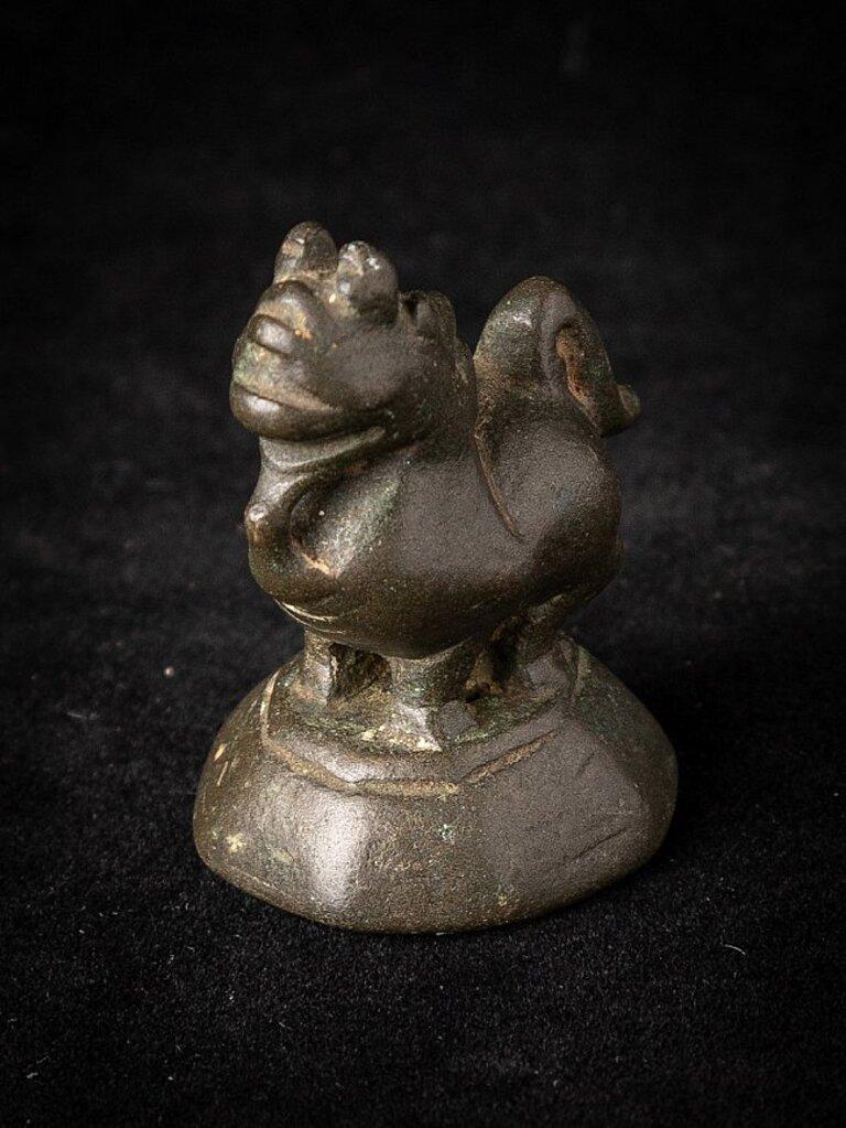 Antique bronze Opium Weight from Burma  Original Buddhas For Sale 2
