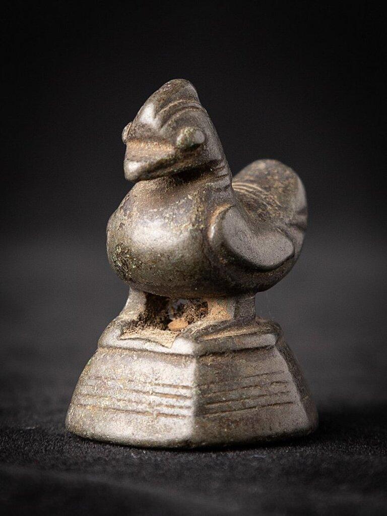 Antique Bronze Opium Weight from Burma  Original Buddhas For Sale 3