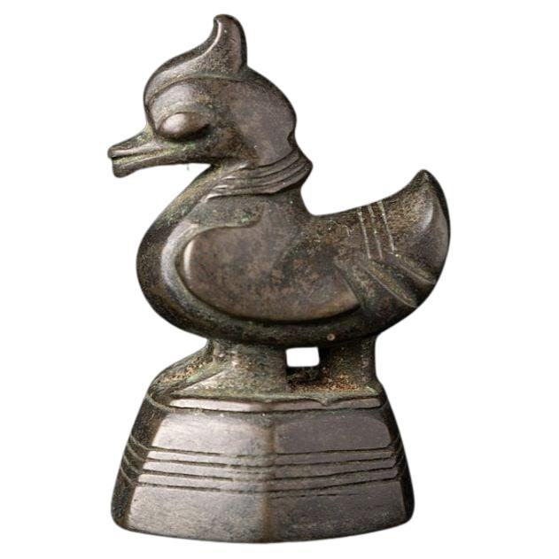 Antiguo Peso de Opio de Bronce de Birmania Budas Originales