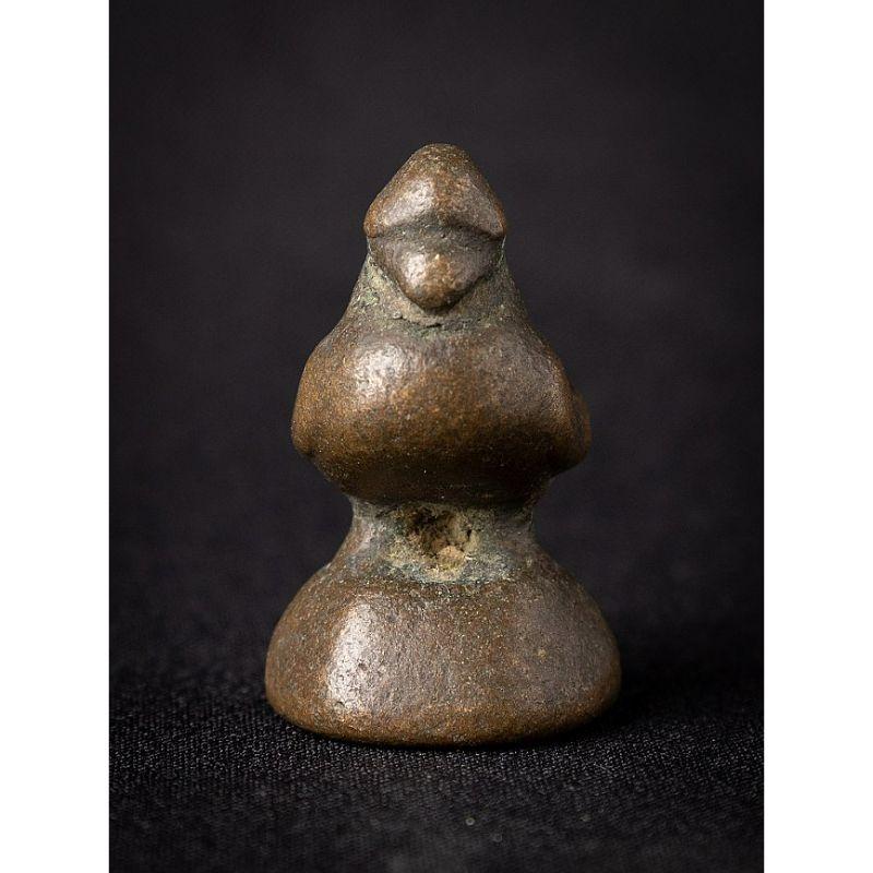 18th Century and Earlier Antique Bronze Opiumgweight from Burma For Sale