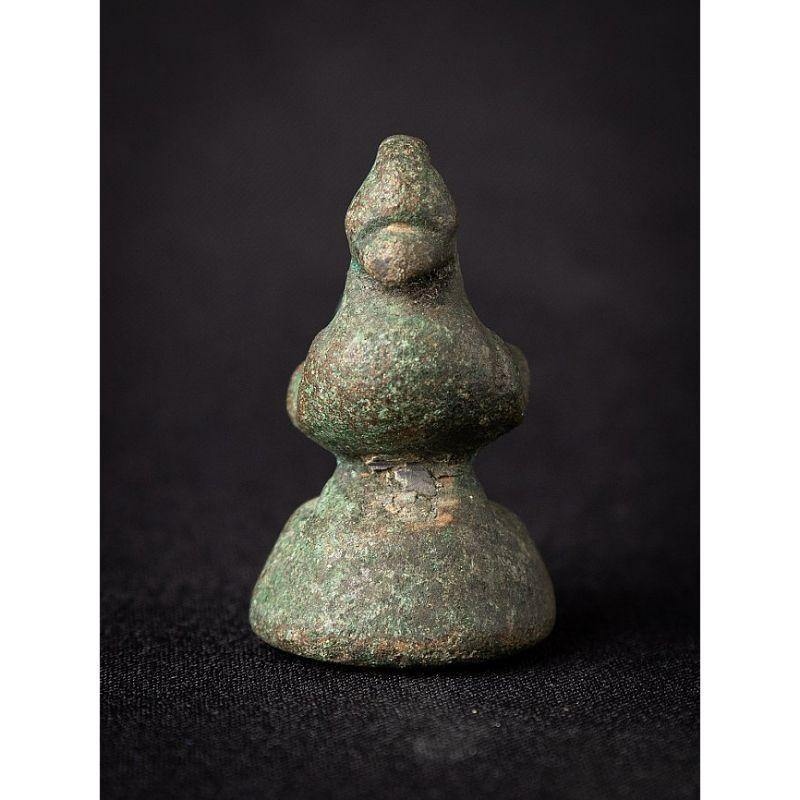 18th Century and Earlier Antique Bronze Opiumgweight from Burma For Sale