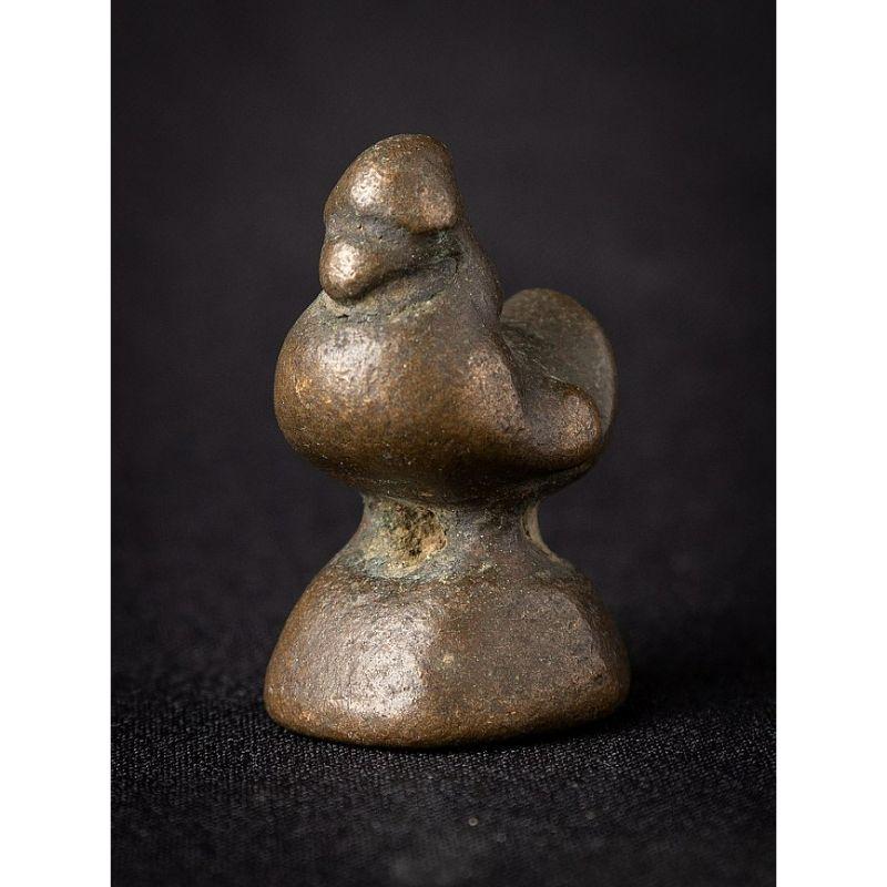 Antique Bronze Opiumgweight from Burma For Sale 1