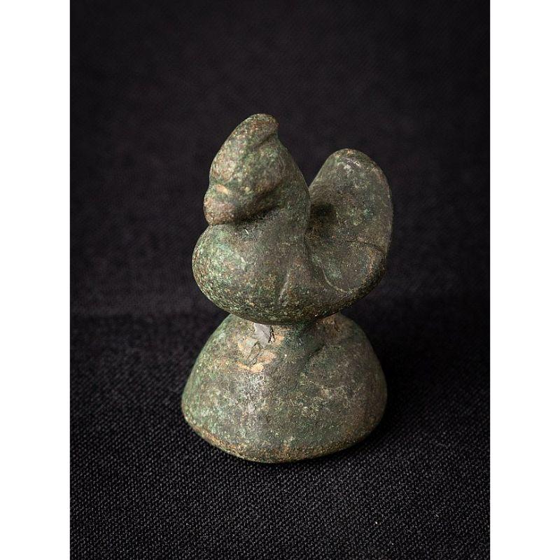 Antique Bronze Opiumgweight from Burma For Sale 2