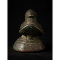 Antique Bronze Opiumweight from Burma