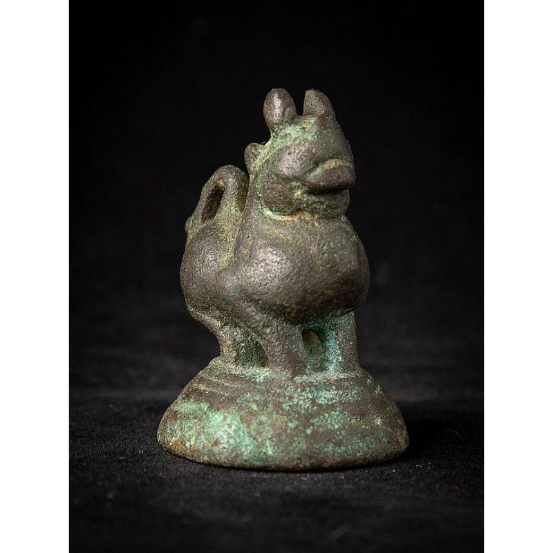 XVIIIe siècle et antérieur Poids en bronze ancien d'opium de Birmanie en vente