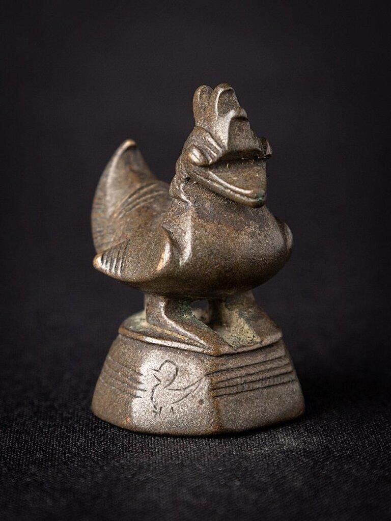 Antiker Opiumbeschwerer aus Bronze aus Burma im Zustand „Gut“ im Angebot in DEVENTER, NL