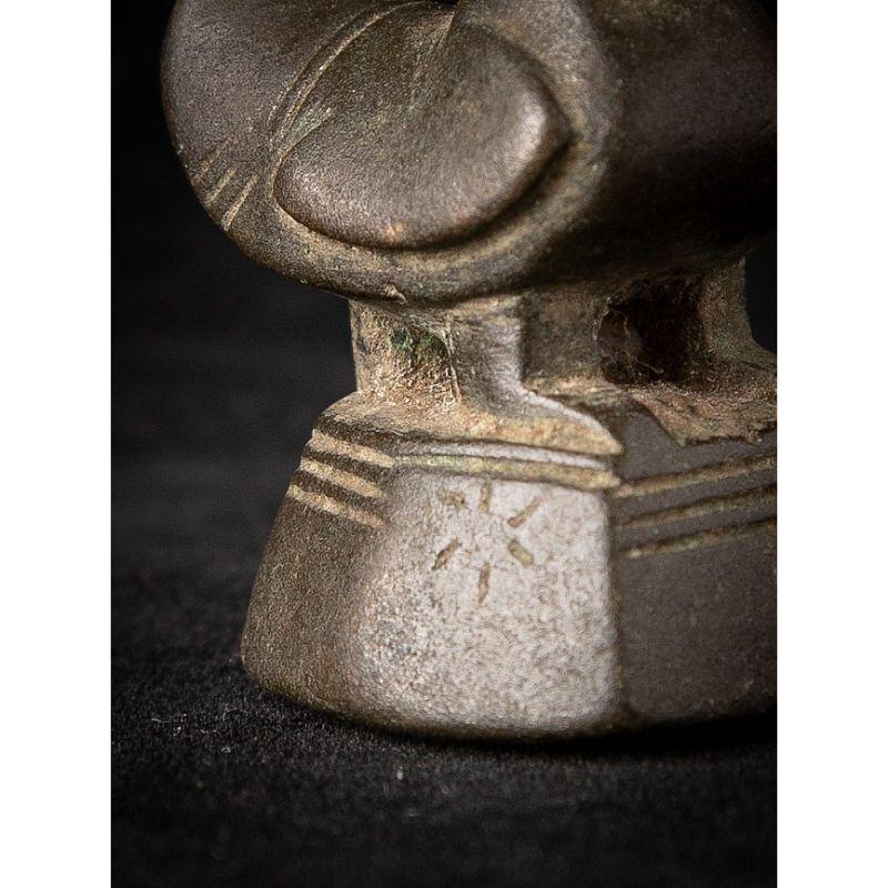 19th Century Antique Bronze Opiumweight from Burma For Sale