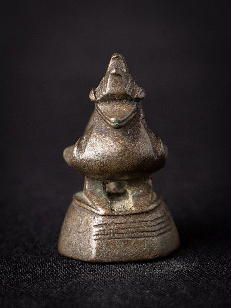 19th Century Antique bronze Opiumweight from Burma For Sale