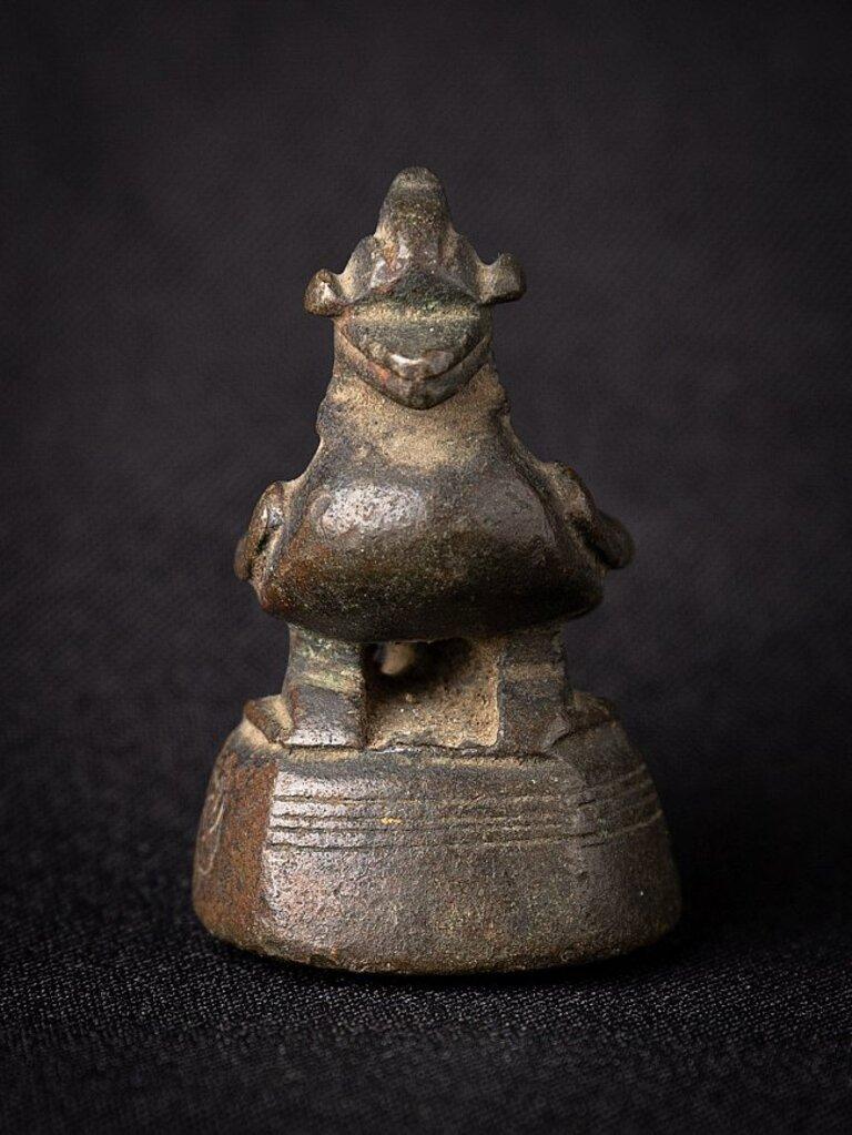 18th Century and Earlier Antique Bronze Opiumweight from Burma For Sale