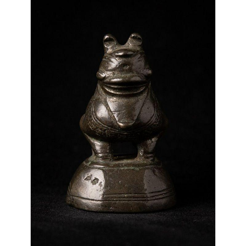 19th Century Antique Bronze Opiumweight from Burma For Sale