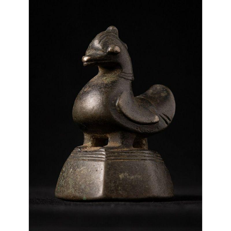 Antique Bronze Opiumweight from Burma For Sale 2