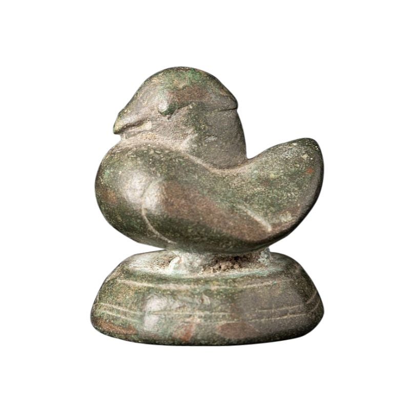 Antique Bronze Opiumweight from Burma
