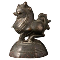 Antique Bronze Opiumweight from Burma