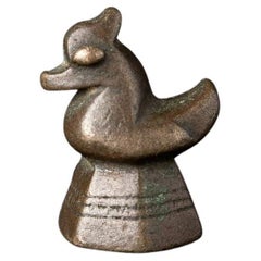 Antiker Opiumbeschwerer aus Bronze aus Burma