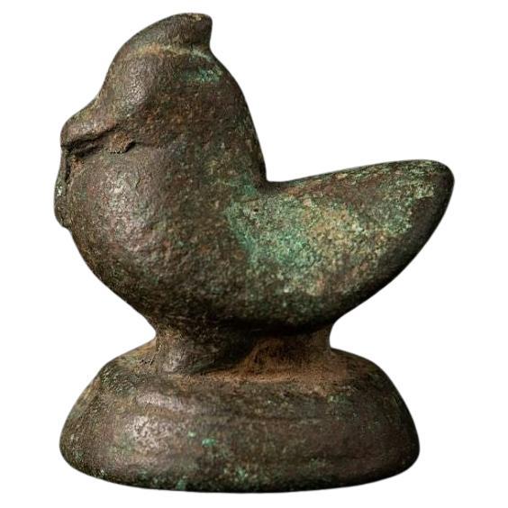 Antique Bronze Opiumweight from Burma For Sale