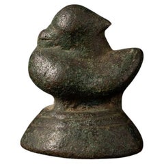 Antique Bronze Opiumweight from Burma