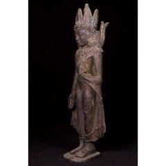 Antique Bronze Pagan Buddha Statue from Burma