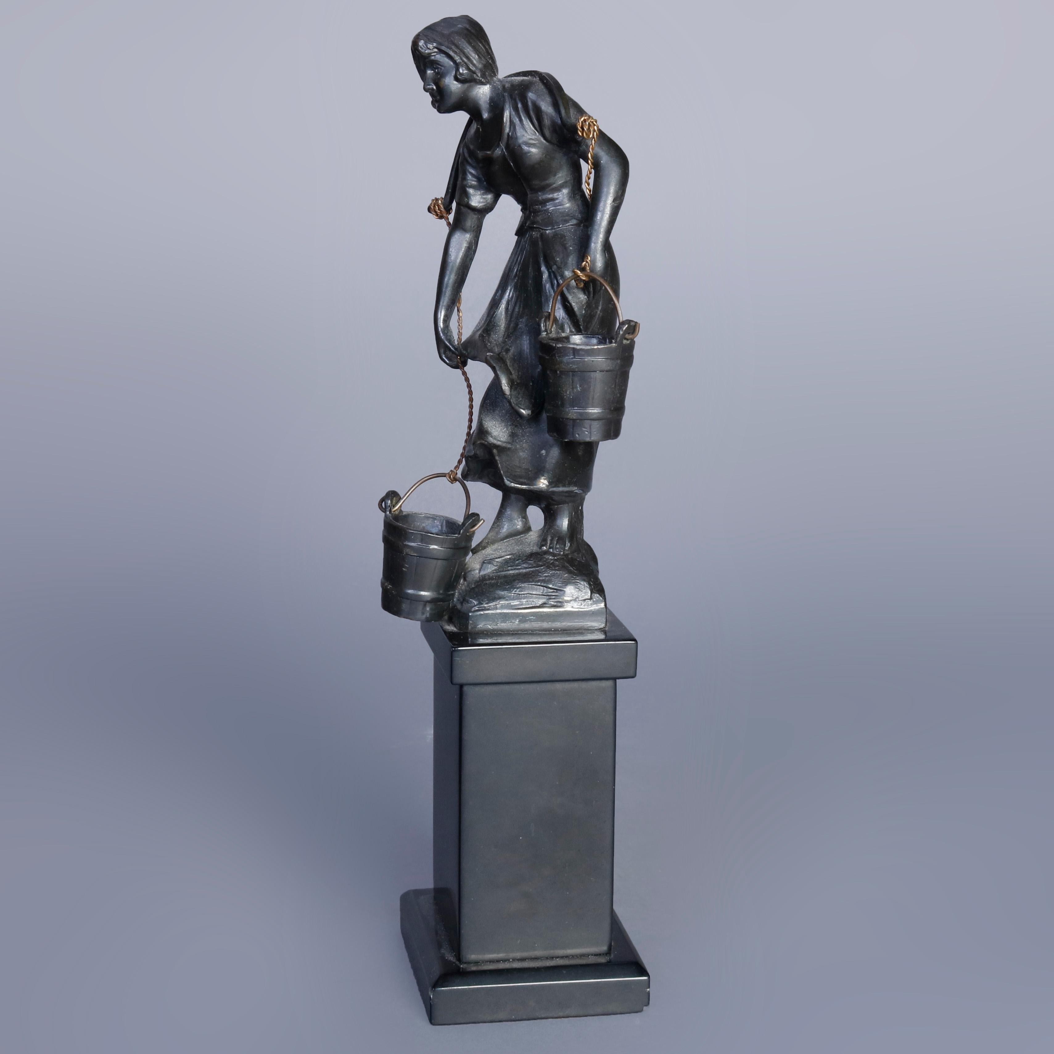 bronze sculpture woman